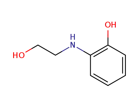 Molecular Structure of 39123-58-5 (2-(2-hydroxyanilino)ethanol)