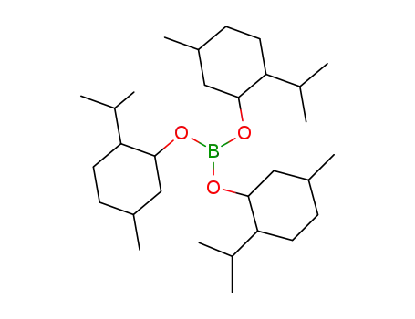 Molecular Structure of 635-20-1 (menthol, triester with orthoboric acid)
