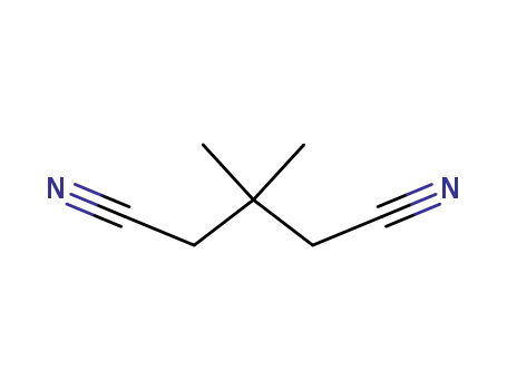 Molecular Structure of 28118-35-6 (3,3-dimethylpentanedinitrile)