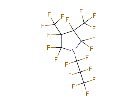 Molecular Structure of 413579-52-9 (perfluoro-(N-propyl-3,4-dimethylpyrrolidine))