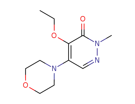 Molecular Structure of 38957-41-4 (Emorfazone)