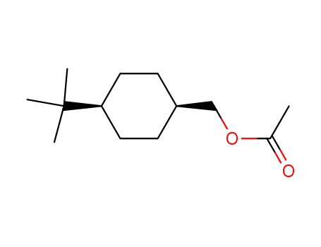 Molecular Structure of 19461-34-8 (cis-4-tert-butylcyclohexylmethyl acetate)