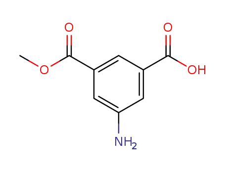 Molecular Structure of 28179-47-7 (5-Aminoisophthalic acid monomethyl ester)