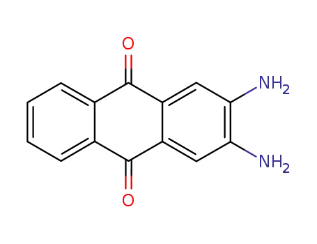 Molecular Structure of 605-22-1 (2,3-diaminoanthracene-9,10-dione)