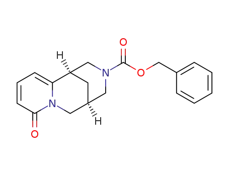 Molecular Structure of 667940-15-0 ((6R,7R,9R)-(-)-N-benzyloxycarbonyl-cytisine)