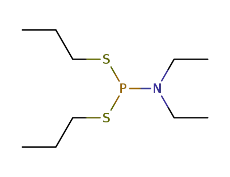 Molecular Structure of 53431-44-0 (dipropyl diethylphosphoramidodithioite)