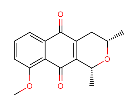 Molecular Structure of 478-36-4 (Eleutherin)