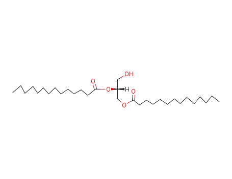 Molecular Structure of 1069-82-5 (2 3-DIMYRISTOYL-SN-GLYCEROL*)