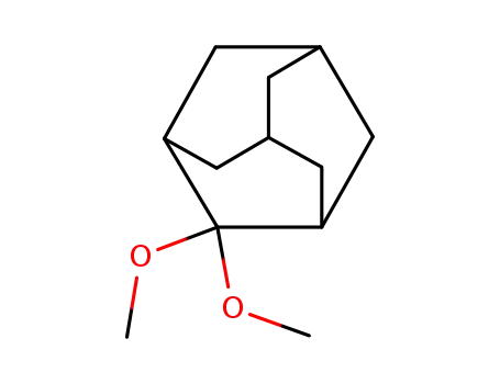 Molecular Structure of 52776-45-1 (2,2-Dimethoxyadamantane)