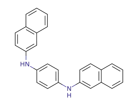 Molecular Structure of 93-46-9 (N,N'-Di-2-naphthyl-p-phenylenediamine)