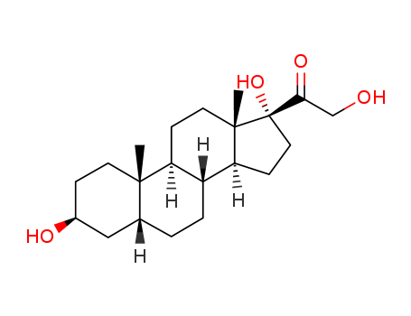 Pregnan-20-one,3,17,21-trihydroxy-, (3β,5β)- (9CI)