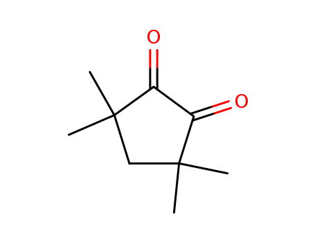 Molecular Structure of 20633-06-1 (3,3,5,5-tetramethylcyclopentane-1,2-dione)