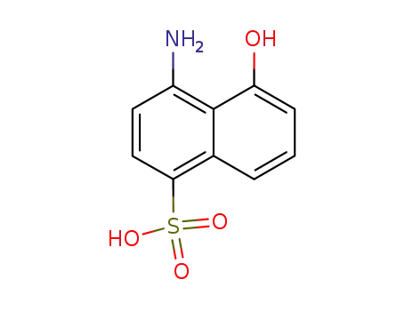 Molecular Structure of 83-64-7 (1-AMINO-8-NAPHTHOL-4-SULFONIC ACID)