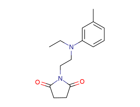 2,5-Pyrrolidinedione,1-[2-[ethyl(3-methylphenyl)amino]ethyl]-