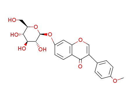 Molecular Structure of 486-62-4 (Ononin)