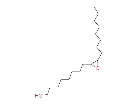 Molecular Structure of 4482-22-8 (8-(3-octyloxiran-2-yl)octan-1-ol)