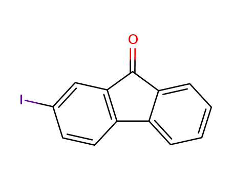 Molecular Structure of 3096-46-6 (2-IODO-9H-FLUOREN-9-ONE)