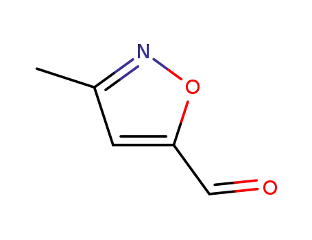 Molecular Structure of 70753-36-5 (5-Isoxazolecarboxaldehyde, 3-methyl- (6CI, 7CI, 9CI))