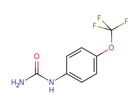 Molecular Structure of 82971-90-2 (1-(4-(trifluoroMethoxy)phenyl)urea)