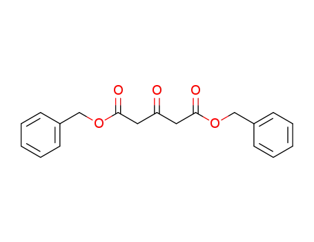 Molecular Structure of 28009-82-7 (Pentanedioic acid, 3-oxo-, bis(phenylmethyl) ester)