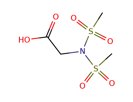 <i>N</i>,<i>N</i>-bis-methanesulfonyl-glycine
