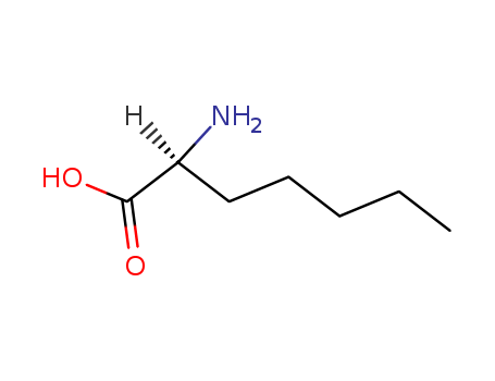 Heptanoic acid,2-amino-, (2S)-