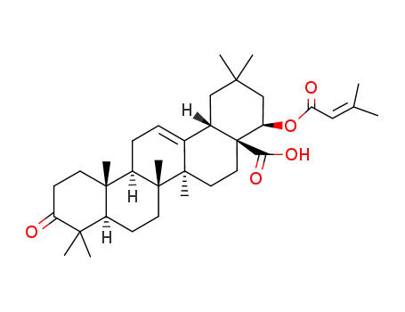 Molecular Structure of 467-82-3 (lantadene B)