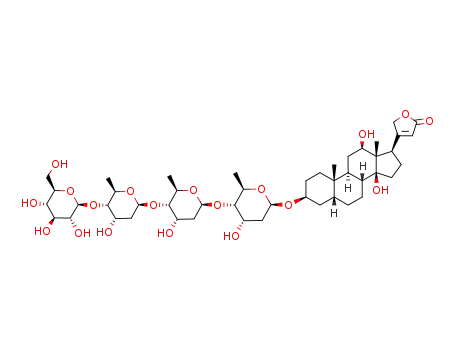 Molecular Structure of 17598-65-1 (Deslanoside)