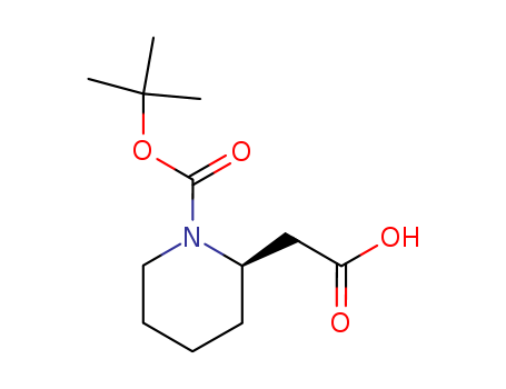 2-Piperidineaceticacid, 1-[(1,1-dimethylethoxy)carbonyl]-, (2R)-