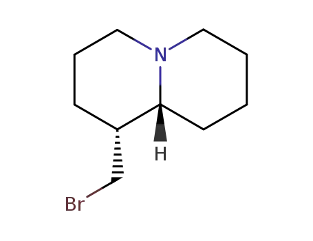 Molecular Structure of 5176-08-9 (2H-Quinolizine,1-(bromomethyl)octahydro-, (1R,9aR)-)