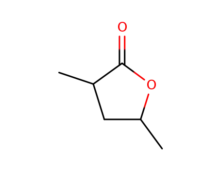 Molecular Structure of 5145-01-7 (3,5-Dimethyltetrahydrofuran-2-one)