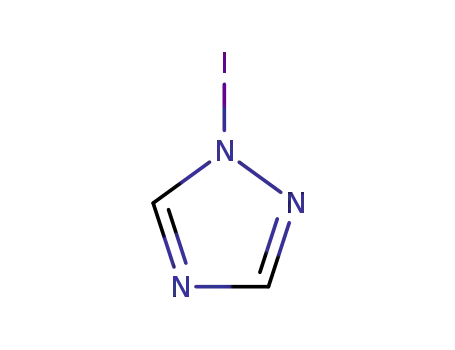Molecular Structure of 21034-58-2 (1-iodo-1,2,4-triazole)