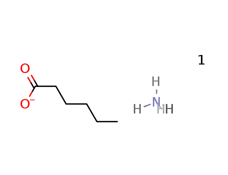 Molecular Structure of 32582-93-7 (Hexanoic acid, ammonium salt)