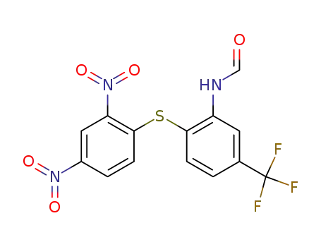 2-formamido-4-trifluoromethyl-2',4'-dinitrodiphenylsulfide