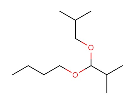 Molecular Structure of 20266-11-9 (1-(1-Isobutoxy-2-methyl-propoxy)-butane)