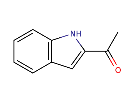 Molecular Structure of 4264-35-1 (2-ACETYLINDOLE)