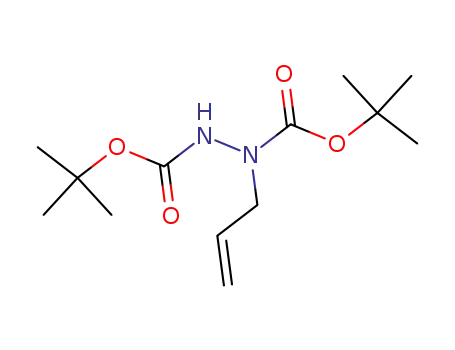 Molecular Structure of 202980-98-1 (N'-[(tert-butoxy)carbonyl]-N'-(prop-2-en-1-yl)(tert-butoxy)carbohydrazide)