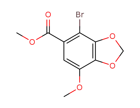 4-Bromo-7-methoxy-benzo[1,3]dioxole-5-carboxylic acid methyl ester