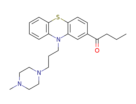 1-[10-[3-(4-methylpiperazin-1-yl)propyl]phenothiazin-2-yl]butan-1-one