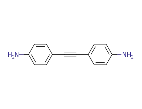 Molecular Structure of 6052-15-9 (4-[2-(4-AMINOPHENYL)ETHYNYL]ANILINE)