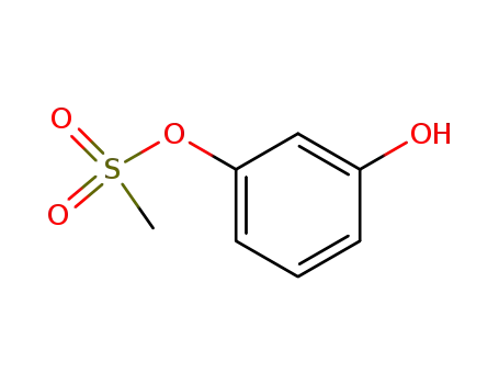Molecular Structure of 59722-32-6 (1,3-Benzenediol, monomethanesulfonate)
