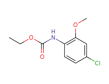 Molecular Structure of 135055-92-4 (Ethyl 4-chloro-2-methoxycarbanilate)