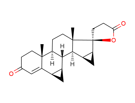 67392-87-4,Drospirenone,Spiro[17H-dicyclopropa[6,7:15,16]cyclopenta[a]phenanthrene-17,2'(5'H)-furan]-3,5'(2H)-dione,1,3',4',6,7,8,9,10,11,12,13,14,15,16,20,21-hexadecahydro-10,13-dimethyl-,[6R-(6a,7a,8b,9a,10b,13b,14a,15a,16a,17b)]-;1,2-Dihydrospirorenone;6b,7b:15b,16b-Dimethylene-3-oxo-17a-pregn-4-ene-21,17-carbolactone;Spiro[17H-dicyclopropa[6,7:15,16]cyclopenta[a]phenanthrene-17,2'(5'H)-furan]-3,5'(2H)-dione,1,3',4',6,7,8,9,10,11,12,13,14,15,16,20,21-hexadecahydro-10,13-dimethyl-,(2'S,6R,7R,8R,9S,10R,13S,14S,15S,16S)-;Dehydrospirorenone;Drospirenona;