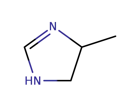 Molecular Structure of 1615-03-8 (1H-Imidazole, 4,5-dihydro-4-methyl-)