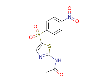 Acetamide,N-[5-[(4-nitrophenyl)sulfonyl]-2-thiazolyl]- cas  7354-88-3