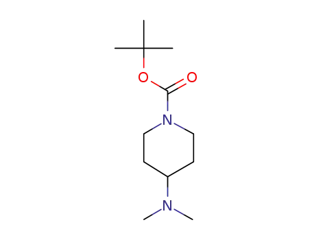 Molecular Structure of 412293-88-0 (N-Boc-4-Dimethylaminopiperidine)