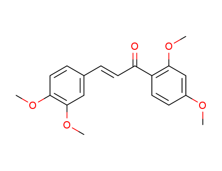2-Propen-1-one,1-(2,4-dimethoxyphenyl)-3-(3,4-dimethoxyphenyl)-