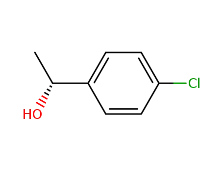 Molecular Structure of 75968-40-0 ((R)-4-CHLORO-ALPHA-METHYLBENZYL ALCOHOL)