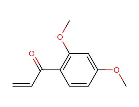 Molecular Structure of 67756-04-1 (2-Propen-1-one, 1-(2,4-dimethoxyphenyl)-)