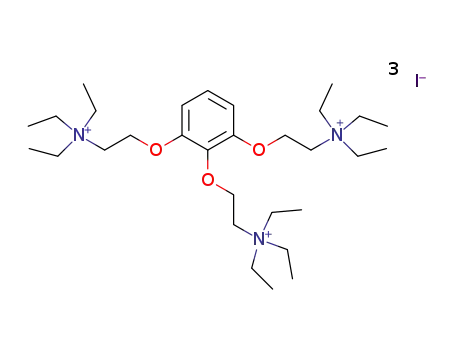 Molecular Structure of 65-29-2 (Gallamine triethiodide)